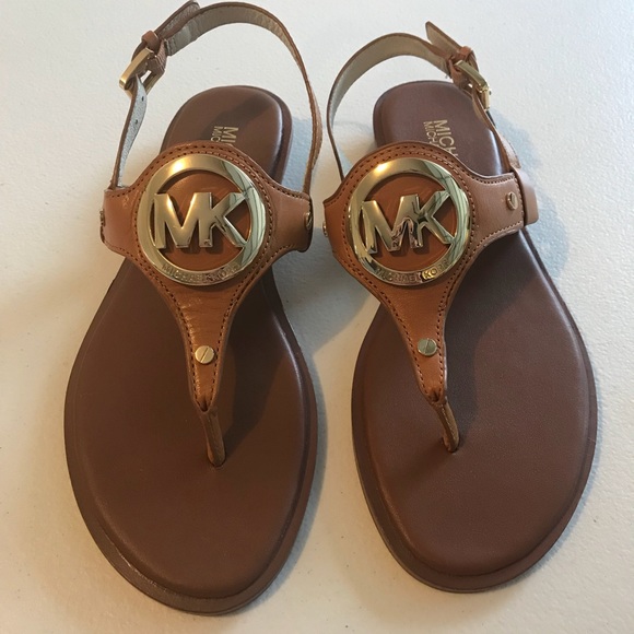 michael kors aubrey charm sandals